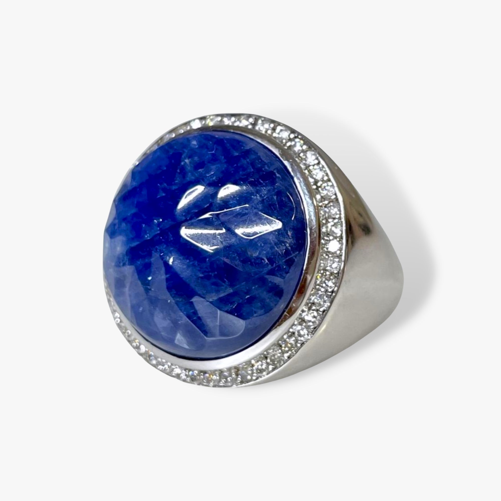 2.62ct round blue sapphire – Oore jewelry