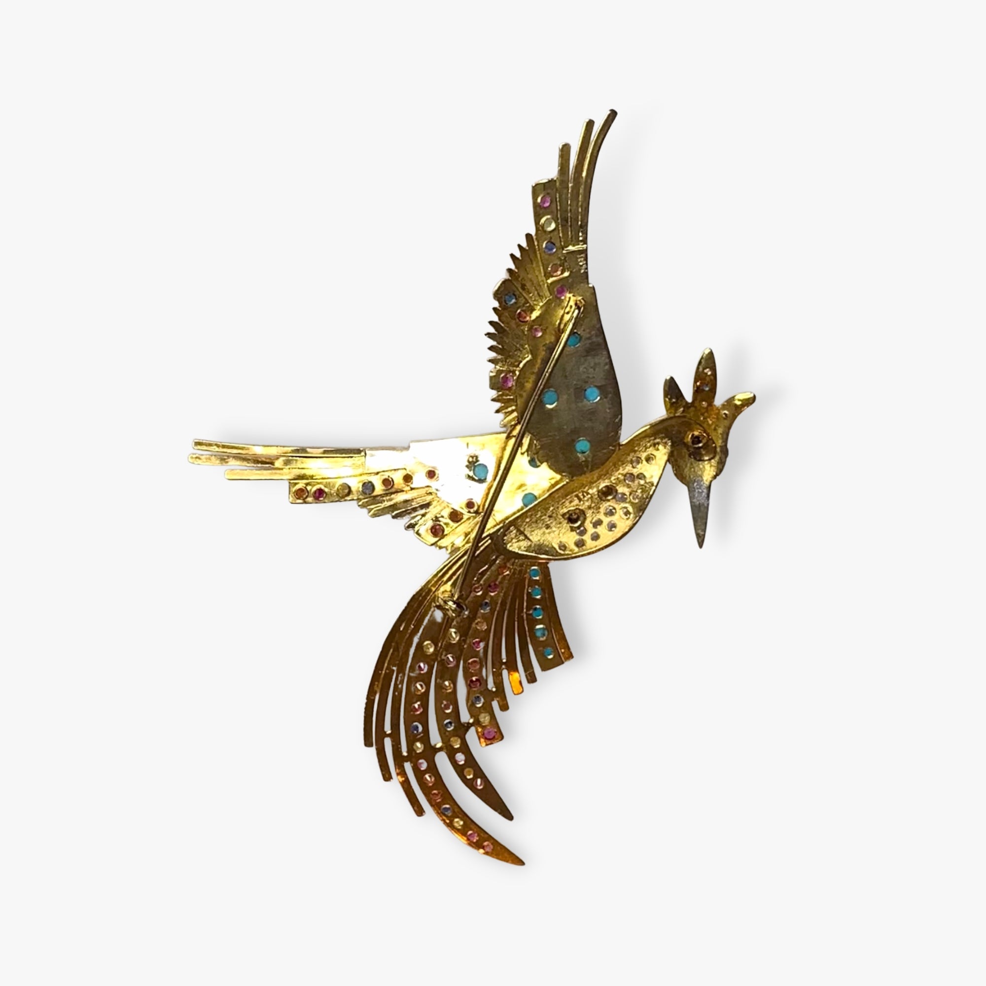 Bird brooch deals